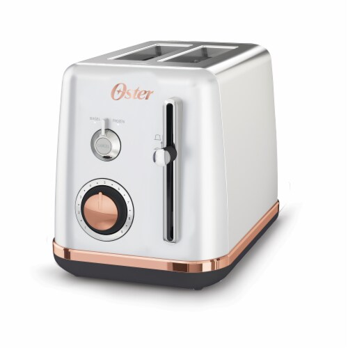 Oster® Metropolitan 2-Slice Toaster - Silver/Rose Gold, 1 ct