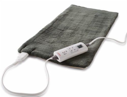Sunbeam® Plush Fabric Heating Pad Perspective: front