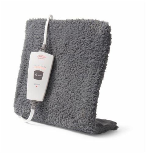 Sunbeam XpressHeat Gray Soft Cover Heating Pad 1 ct Foods Co