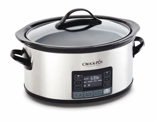 7 Quart Slow Cooker, White