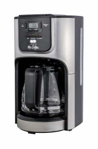 Mr. Coffee 12-Cup Black Stainless Coffee Maker