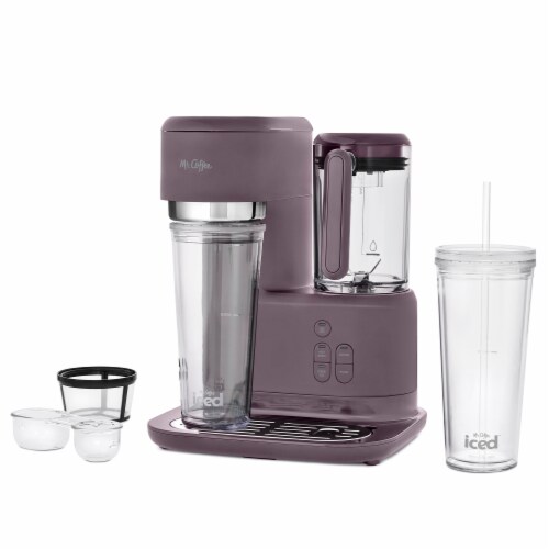 Mr. Coffee Single-Serve Frappe, Iced, and Hot Coffee Maker and Blender,  Lavender, 1 Piece - Pick 'n Save