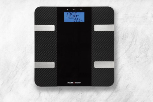 Health-O-Meter® Bodyfat Carbon Fiber Scale Perspective: front