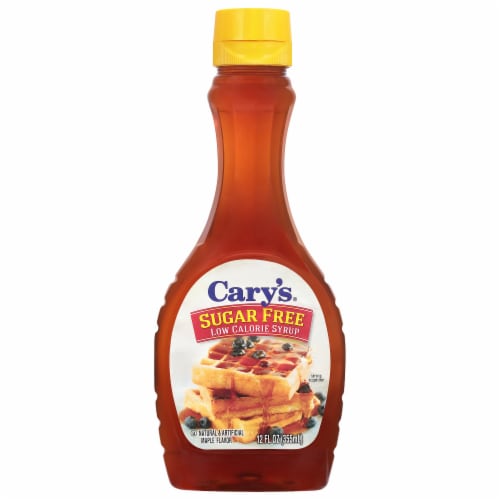 Cary's Sugar Free Low Calorie Maple Flavor Syrup Perspective: front