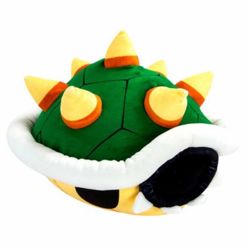 TOMY Super Mario Bowser Shell Mega Plush Figure Perspective: front