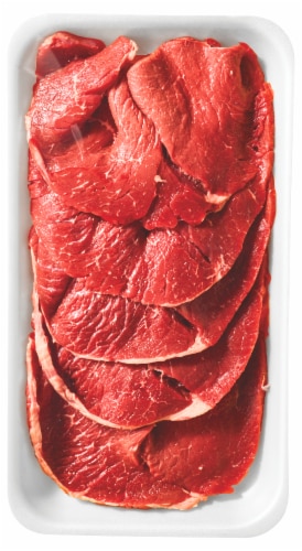Thin Top Round Boneless Beef Steak Perspective: front