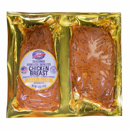 Ledbetter Chargrilled Seasoned Chicken Breast 2 Count Perspective: front