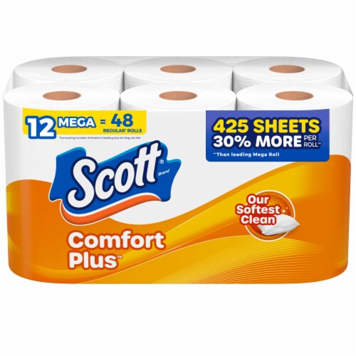 Cottonelle Ultra Comfort Toilet Paper 4 Mega Rolls (4 Mega Rolls