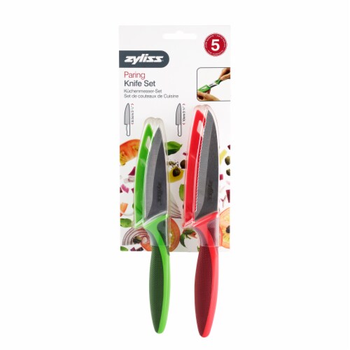 Zyliss Paring Knife Set Perspective: front