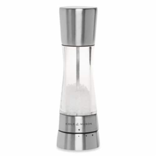 Cole & Mason Derwent Gourmet Precision Salt Mill Perspective: front