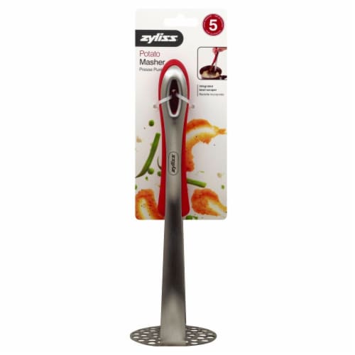 Zyliss® Stainless Steel Potato Masher Perspective: front