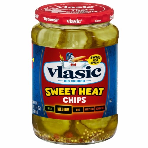 Vlasic® Big Crunch Sweet Heat Chips Perspective: front
