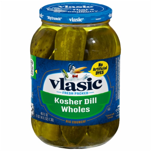 Vlasic® Kosher Dill Whole Pickles Perspective: front