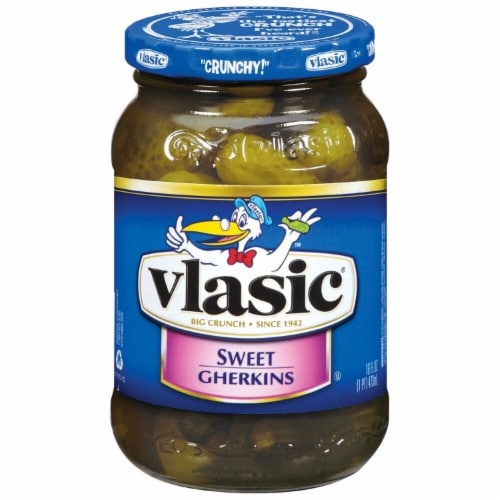 Vlasic® Sweet Gherkins Perspective: front