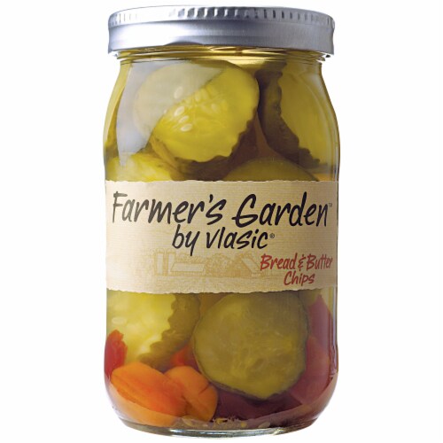 Vlasic Farmer S Garden Bread Butter Pickle Chips 26 Fl Oz Fry S Food Stores