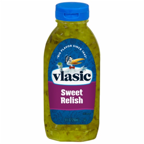 Vlasic Squeezable Homestyle Sweet Relish Perspective: front