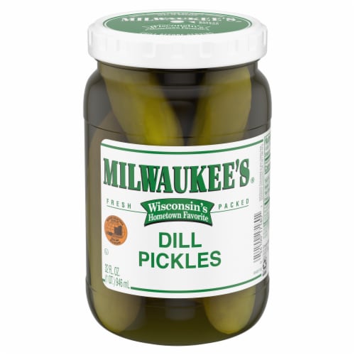 Milwaukee's Whole Dill Pickles Perspective: front
