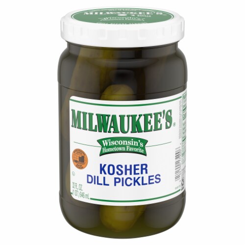 Milwaukee's Kosher Dill Pickles Perspective: front