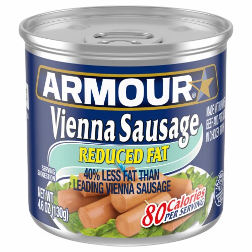 Armour Reduced Fat Vienna Sausage Perspective: front