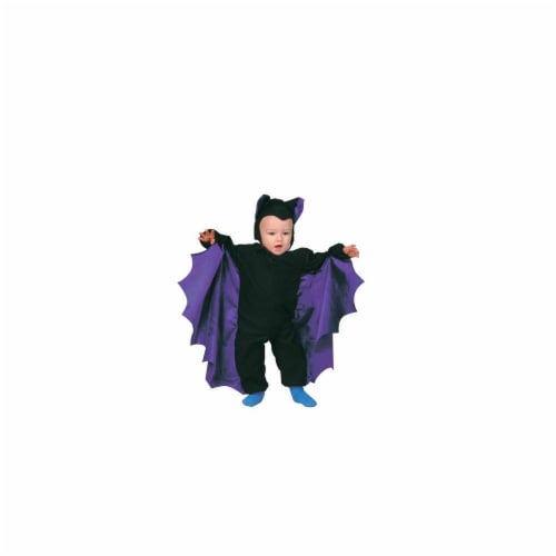Cute-T Bat With Purple Wings Perspective: front