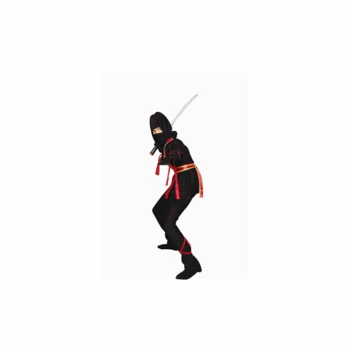RG Costumes 90139-R-S Ninja Master - Red Costume - Size Child-Small Perspective: front