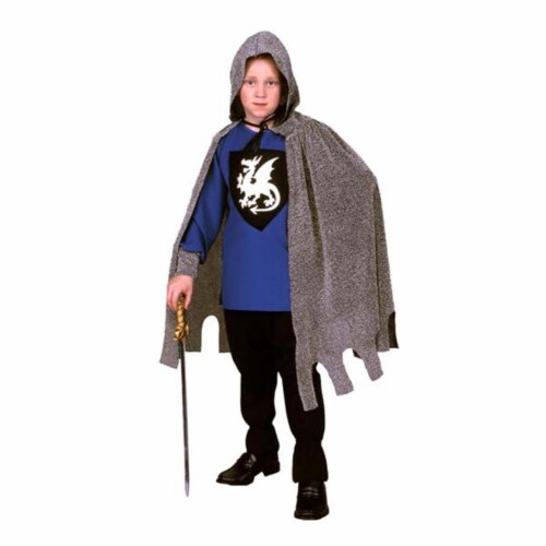RG Costumes 90248-BL-S Blue Medieval Knight Costume - Size Child-Small Perspective: front