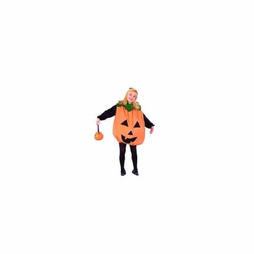 RG Costumes 90043-M Pumpkin Costume - Size Child Medium 8-10 Perspective: front
