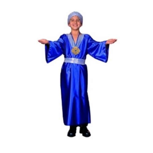 RG Costumes 90182-M Wiseman Costume - Blue - Size Child Medium 8-10 Perspective: front