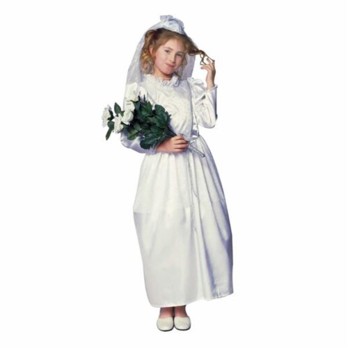 RG Costumes 91241-S Glamour Bride Costume - Size Child-Small Perspective: front