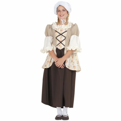 RG Costumes 91361-S Small Child Colonial Bella Custume Perspective: front