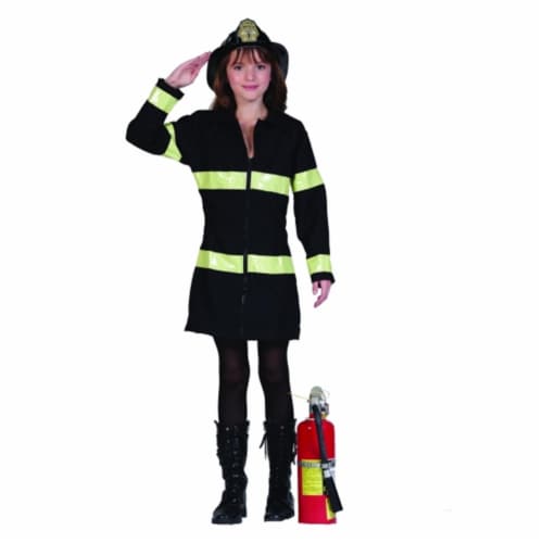 RG Costumes 91491-S Fire Heroine Girl Costume - Size Child-Small Perspective: front