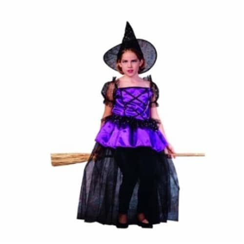RG Costumes 91117-M Sabrina Pretty Witch Costume - Size Child Medium 8-10 Perspective: front