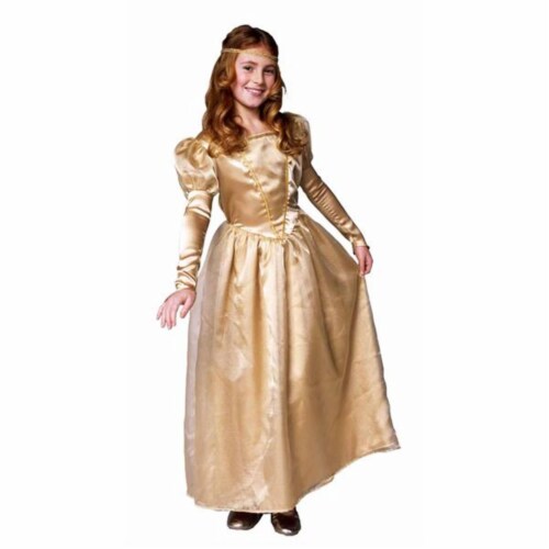 RG Costumes 91256-M Fantasy Queen Costume - Size Child-Medium Perspective: front
