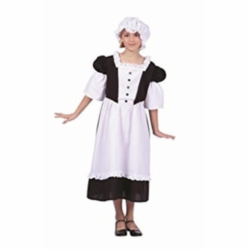 RG Costumes 91268-M Pilgrim Peasant Girl - Child Medium Perspective: front