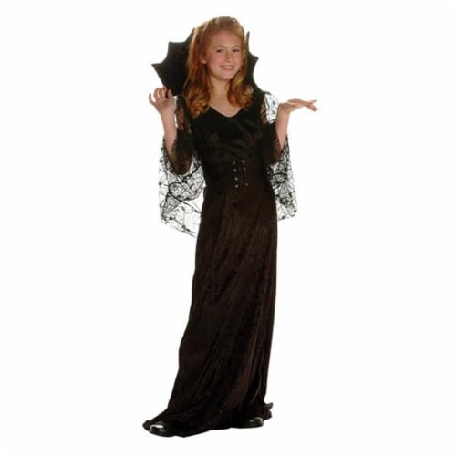 RG Costumes 91334-M Darkness Girl Costume - Size Child-Medium Perspective: front
