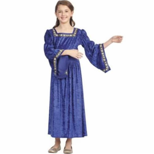 RG Costumes 91388-M Renaissance Bell Child Medium - Blue Perspective: front