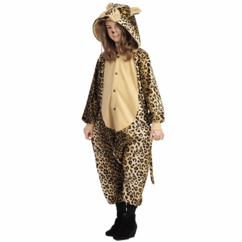 RG Costumes 40173 Large Lux The Leopard Child Costume Perspective: front