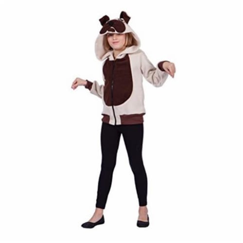 RG Costumes 40542-L Butch Bulldog Child Hoodie Costume - Large Perspective: front