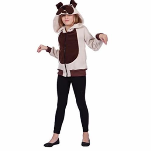 RG Costumes 40542-M Butch Bulldog Hoodie Child Medium Perspective: front