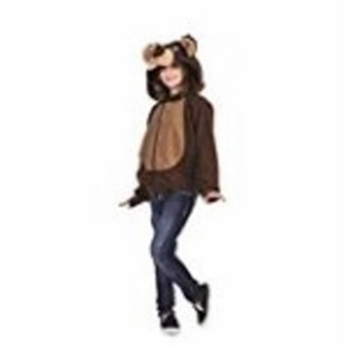 RG Costumes 40575-M Bailey Bear Chid Hoodie Costume, Medium - Brown Perspective: front