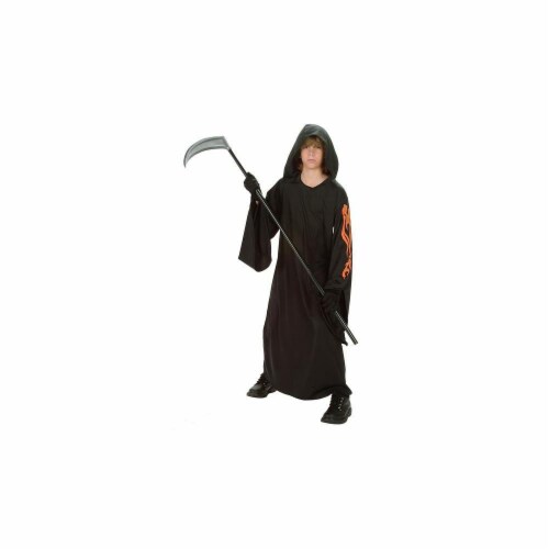 RG Costumes 90179-M Flame Warrior Glow Costume - Size Child-Medium Perspective: front