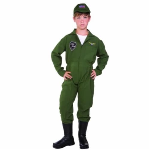 RG Costumes 90263-L Top Gun Child Costume - Size L Perspective: front