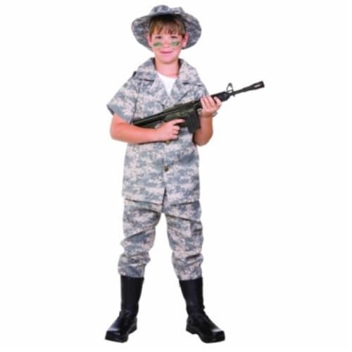 RG Costumes 90367-L Digital Hero Child Costume - Size L Perspective: front