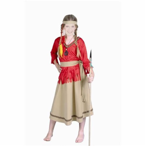 RG Costumes 91060-L Native American Girl Costume - Size Child-Large Perspective: front