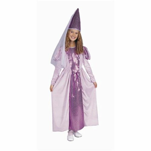RG Costumes 91166-L Lavender Princess Costume - Size Child-Large Perspective: front