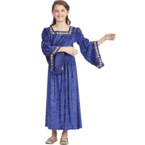 RG Costumes  Renaissance Bell Child Large - Blue Perspective: front