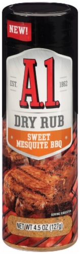 A.1. Sweet Mesquite BBQ Dry Rub Perspective: front