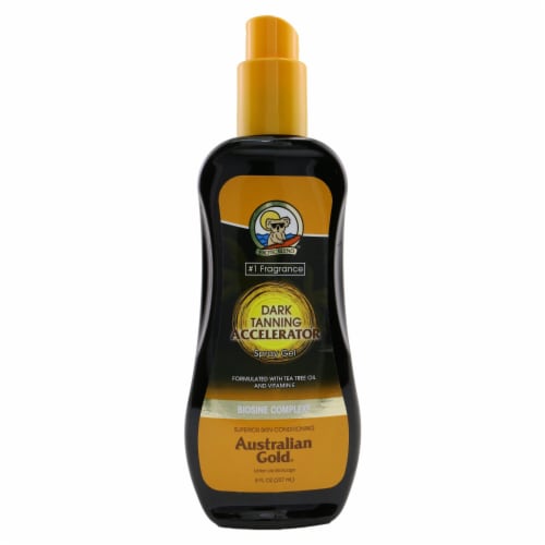 Australian Gold® Dark Tanning Accelerator Spray Gel Perspective: front