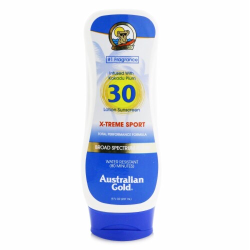 Australian Gold XTreme Sport Lotion SPF 30 237ml/8oz Perspective: front
