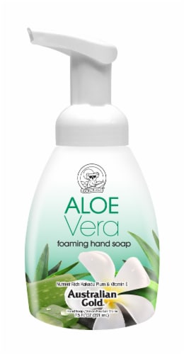 Australian Gold Aloe Vera Foaming Hand Soap Perspective: front